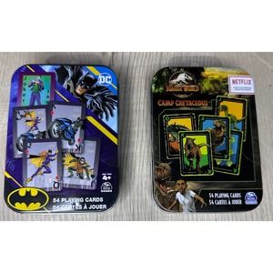 Spin master BATMAN & CAMP CRETACEOUS (Jurrasic World) 54 playing card